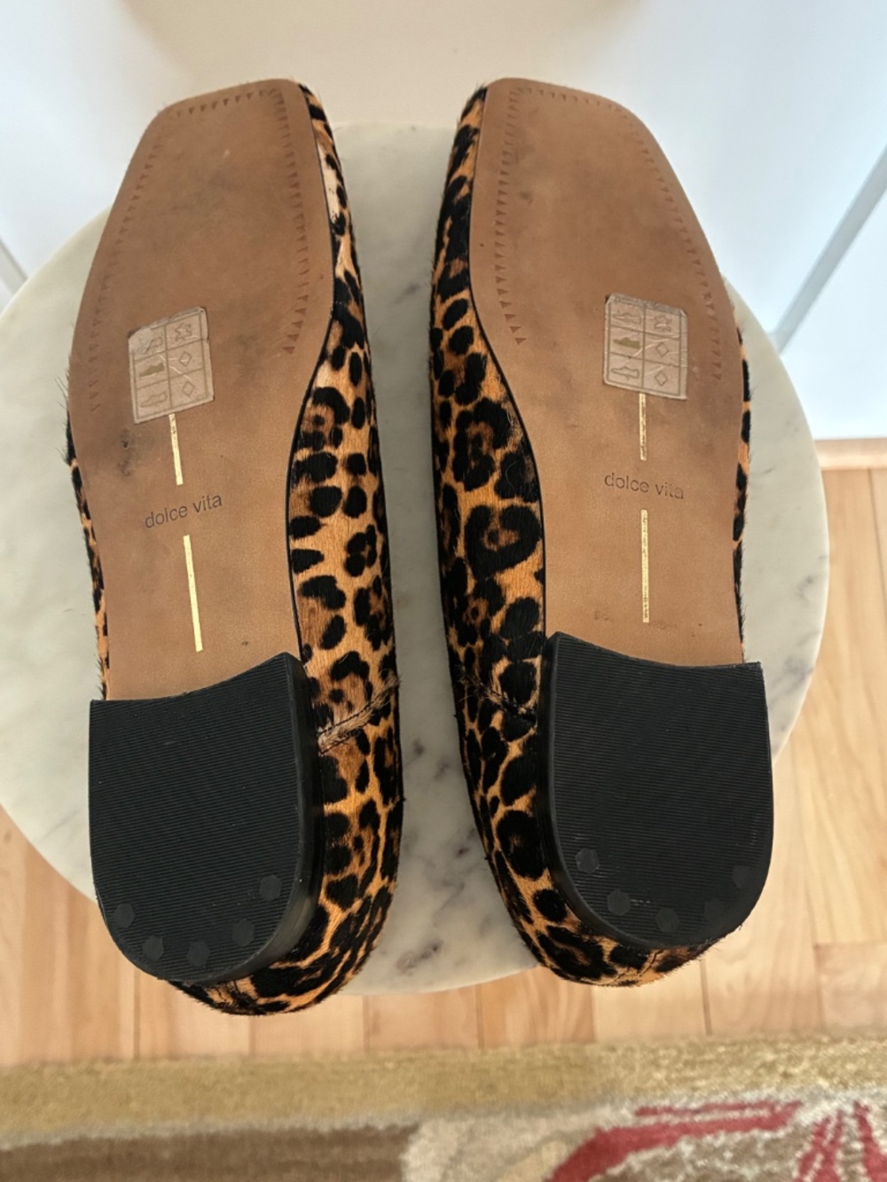 Dolce Vita leopard print Anisa ballet flats - Picture 5 of 6
